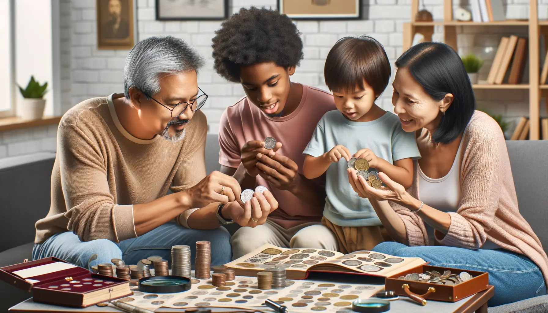 Getting Started with Coin Collecting as a Family