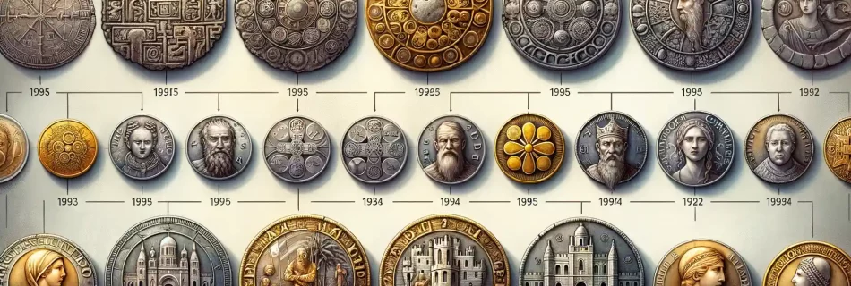 Key Eras in Coin Design Evolution