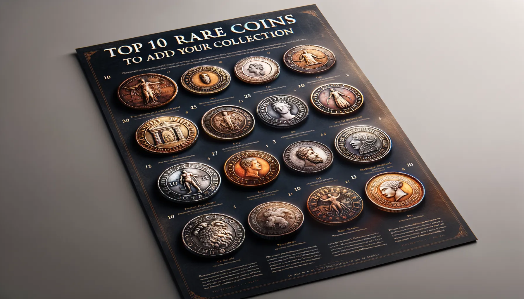 Top 10 Rare Coins to Add to Your Collection